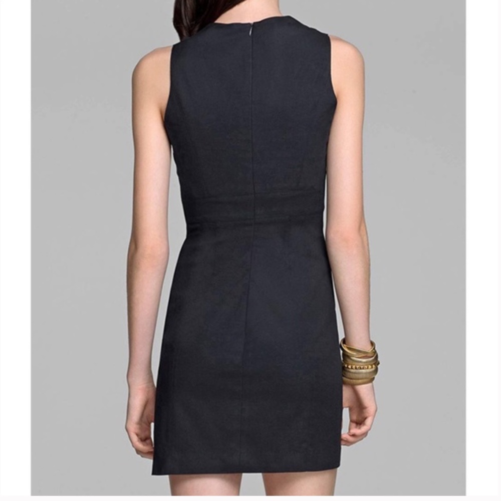 Theory Taline Navy Formulated Sheath Work Dress 4 View 3